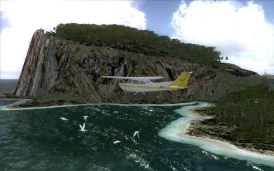 Screenshot of Chatham Islands Scenery.