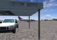 Screenshot of Chimoio Airport Scenery.
