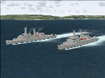 Screenshot of County Class Destroyers Scenery.