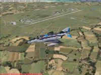 Screenshot of Husum Air Base Scenery.