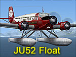 Screenshot of Junkers Ju52 Float Plane in the air.