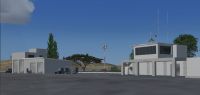 Screenshot of Leros Airport Scenery.