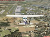 Screenshot of Malaga Airport Scenery.