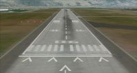 Screenshot of runway at Naples Capodichino.