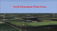 Screenshot of North Pickenham Wind Farm.