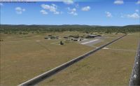 Screenshot of Orland Air Base Scenery.