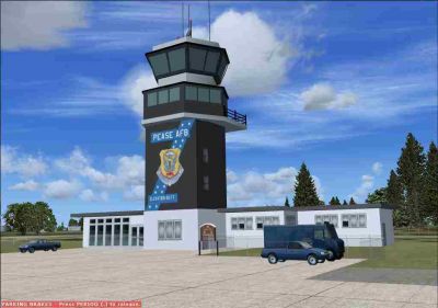 Screenshot of Pease Air Force Base Scenery.