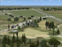 Screenshot of RAF Gutersloh AB Scenery.