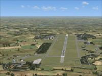 Screenshot of RAF Laarbruch AB Scenery.