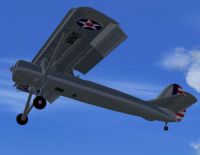 Screenshot of Ryan YO-51 Dragonfly in flight.