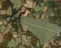 Aerial shot of Saxony Airfields, EDAG.