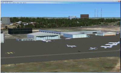 Screenshot of Teterboro Airport.