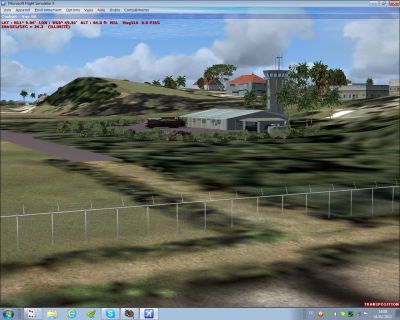 Screenshot of Tobago TTCP Scenery.