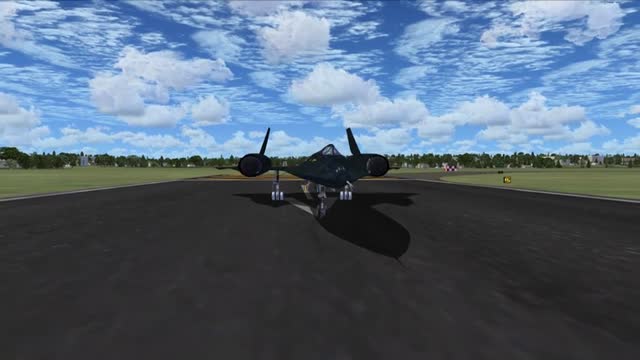 flight simulator x sr 71