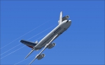 Air France B707 over EGLL / Heathrow 