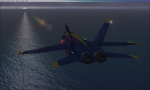 F18 super Hornet Sunset