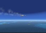 747 at 29000 ft to TNCM