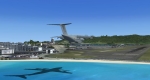Airbus Military A400M on very Short Final at St-Maarten