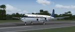 Sabena Douglas DC-6A, OO-SDC ready for takeoff for a flight from Kisangani to Tripoli