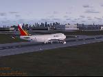 Philippines Airlines 747 departing