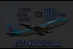 TSS Boeing 747 PW HD Sound FSX