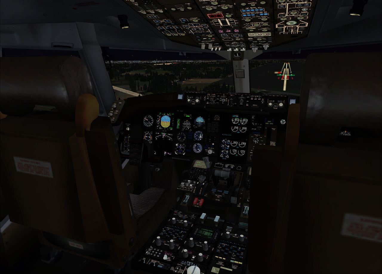 fsx level d 767 vertical