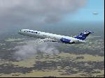Aerolineas Argentinas McDonnell Douglas MD-88 reaching flight level 330