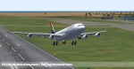 SAA A340-200 taking off