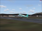 DC-3 Taking off