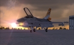 Tiger31 at Bodo AFB by sunset