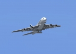 A380 turning final at SFO