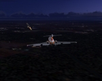 727 in the pale moon light
