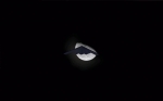 B-2 Spirit in front of Moon