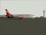 Air Asia.com Boeing 737 taxiing at Manila