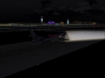 Amerian Airlines touchdown at KLax