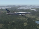 Quality Wings 757-200 in flight