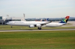 South African Airways A340-600 at Munich