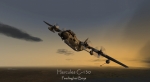 Hercules C-130 Awaiting Nightfall