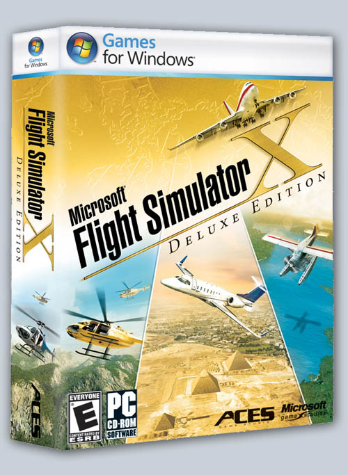 microsoft flight simulator x deluxe edition iso